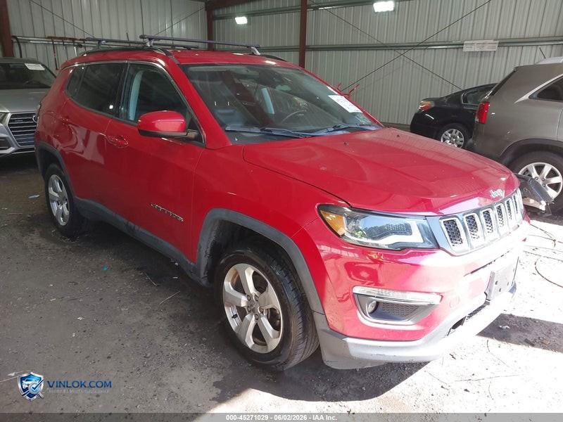 2018 JEEP COMPASS LATITUDE 4X4 – Lot 45271029 auction photo