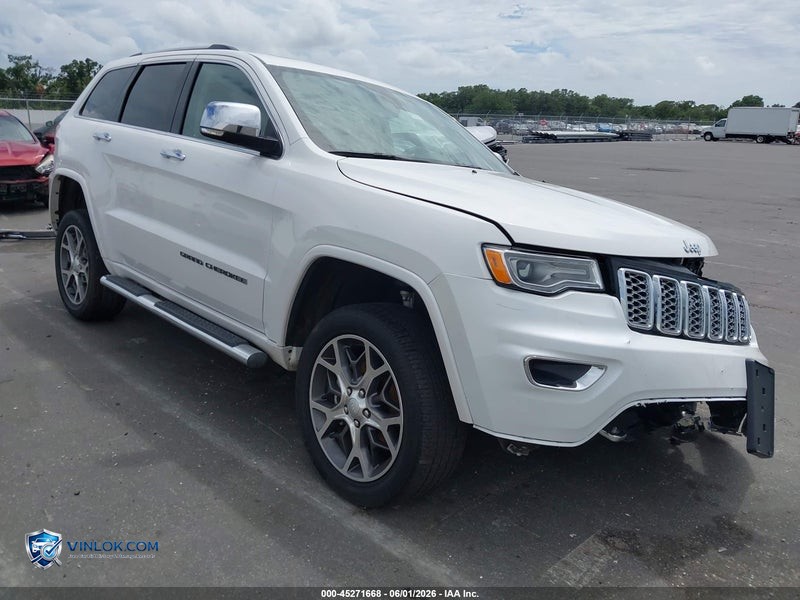 2020 JEEP GRAND CHEROKEE OVERLAND 4X4 – Lot 45271668 auction photo