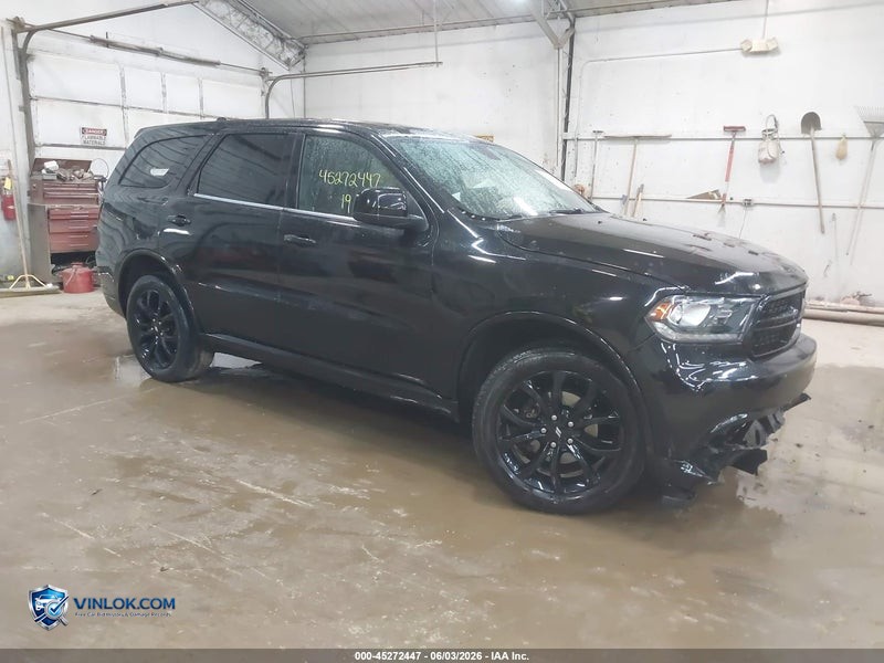 2019 DODGE DURANGO SXT AWD – Lot 45272447 auction photo