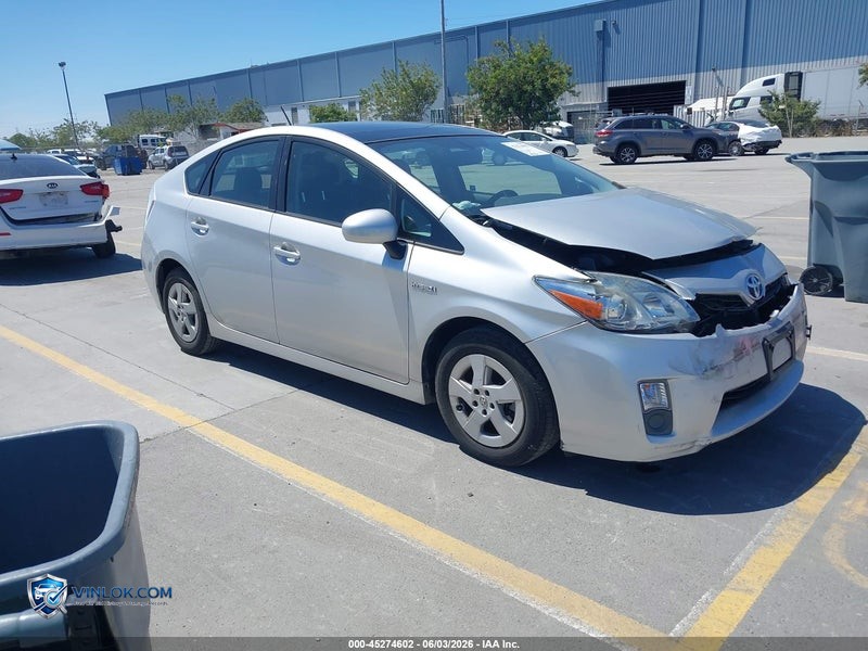 2010 TOYOTA PRIUS IV – Lot 45274602 auction photo