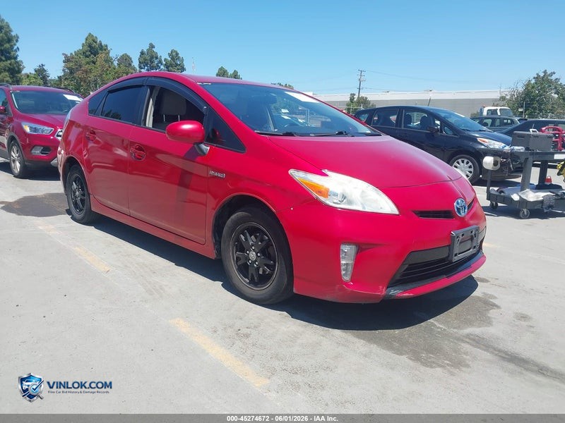 2014 TOYOTA PRIUS THREE – Lot 45274672 auction photo