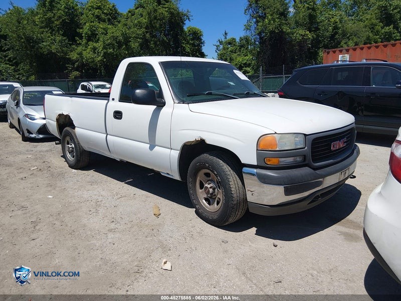 2001 GMC SIERRA 1500 SL – Lot 45275585 auction photo