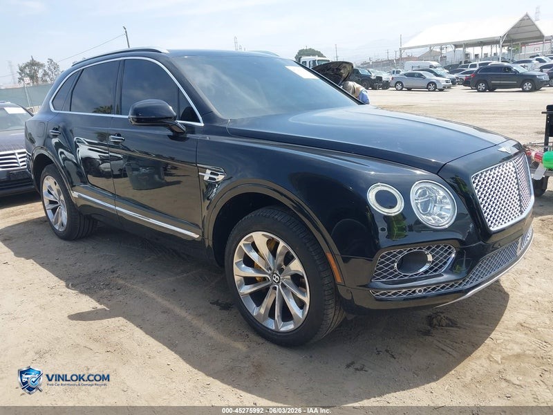 2017 BENTLEY BENTAYGA W12/W12 FIRST EDITION – Lot 45275992 auction photo