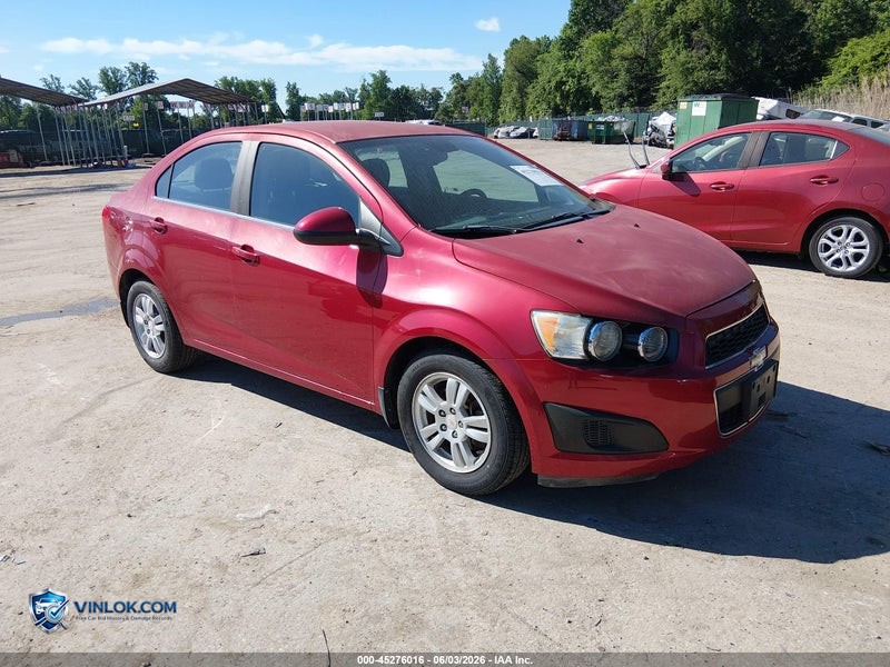 2012 CHEVROLET SONIC 2LT – Lot 45276016 auction photo