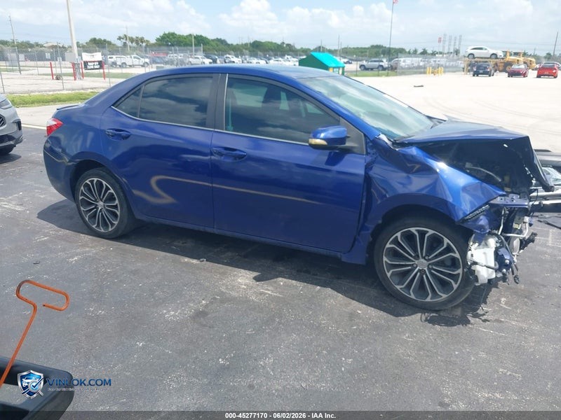 2014 TOYOTA COROLLA S PLUS – Lot 45277170 auction photo