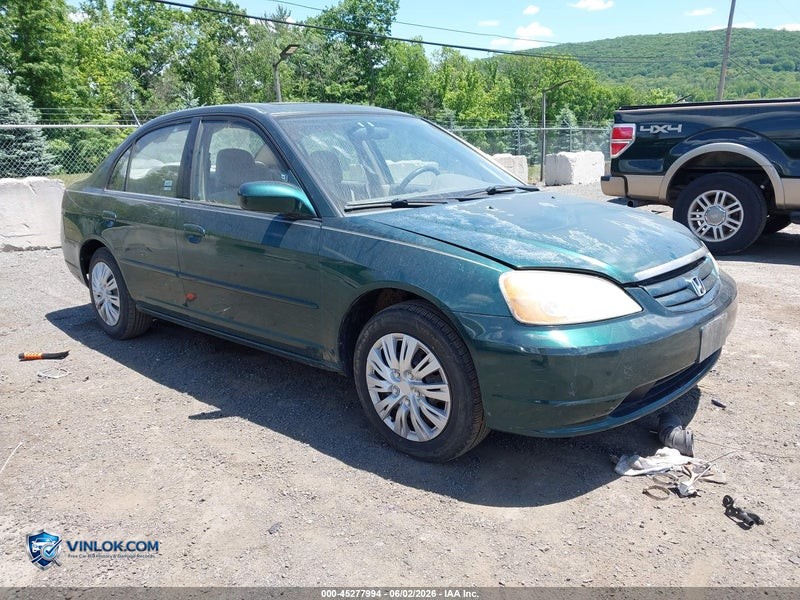 2001 HONDA CIVIC EX – Lot 45277994 auction photo