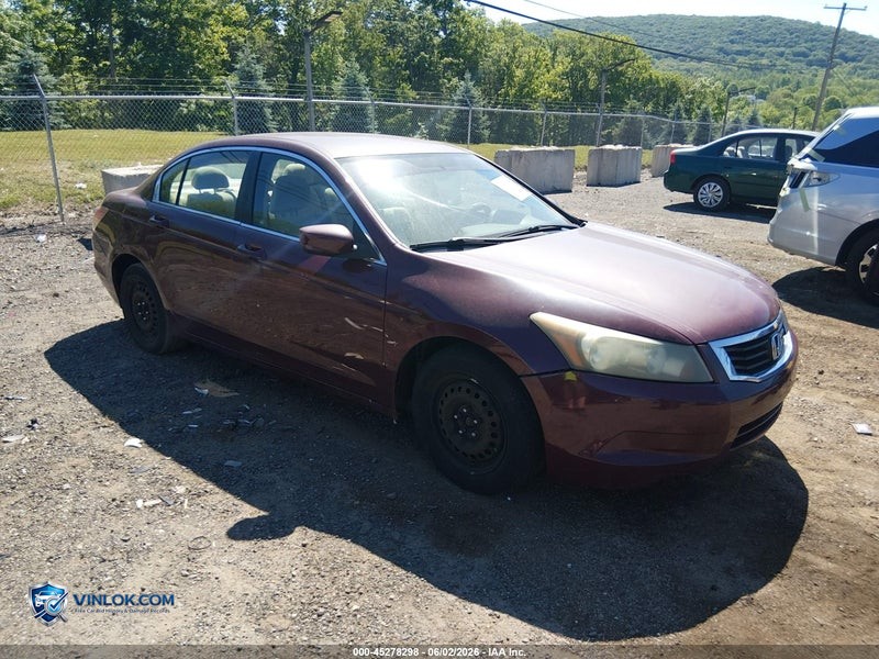 2010 HONDA ACCORD 2.4 LX – Lot 45278298 auction photo