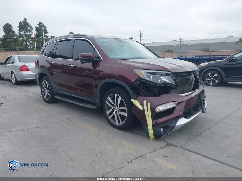 2016 HONDA PILOT TOURING – Lot 45278382 auction photo