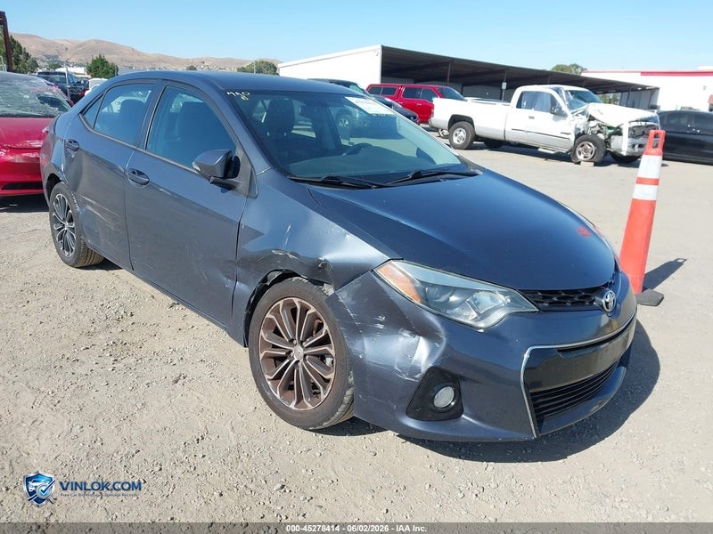 2016 TOYOTA COROLLA S PLUS – Lot 45278414 auction photo
