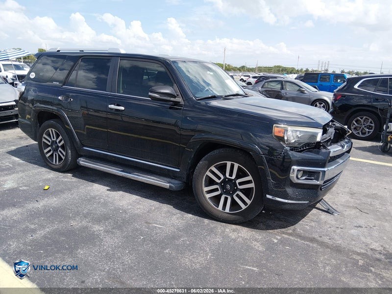 2016 TOYOTA 4RUNNER LIMITED – Lot 45278631 auction photo