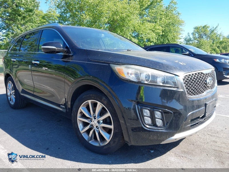 2016 KIA SORENTO 3.3L SXL – Lot 45279045 auction photo