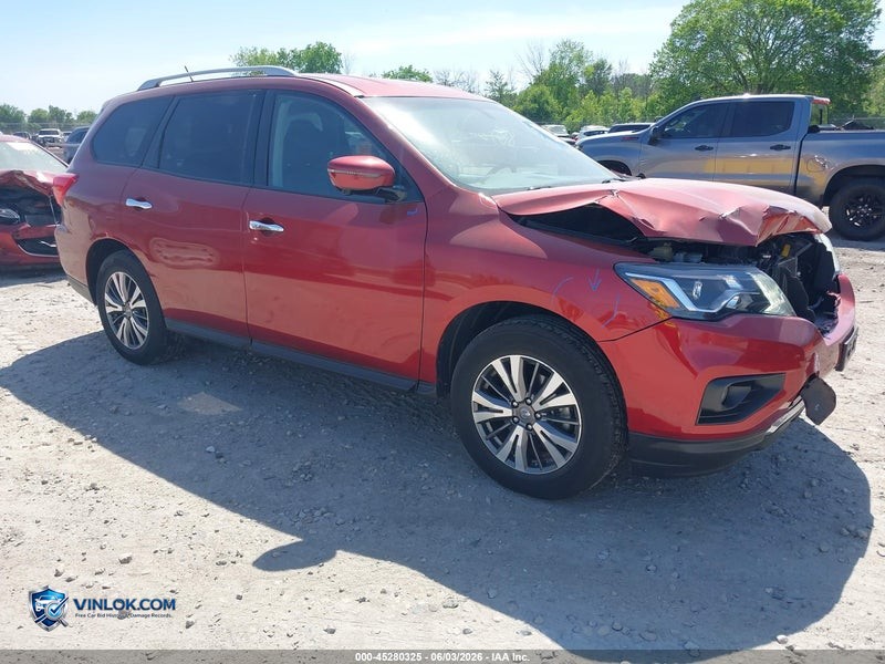 2017 NISSAN PATHFINDER SL – Lot 45280325 auction photo