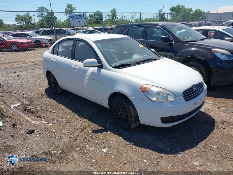2010 HYUNDAI ACCENT GLS – Lot 45281129 auction photo