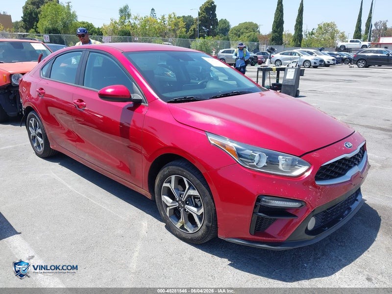 2020 KIA FORTE LXS – Lot 45281546 auction photo
