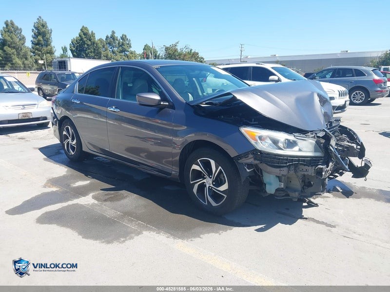 2017 HONDA ACCORD LX – Lot 45281585 auction photo