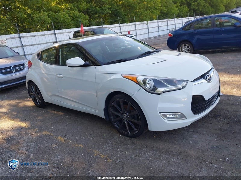 2013 HYUNDAI VELOSTER BASE W/GRAY – Lot 45282369 auction photo