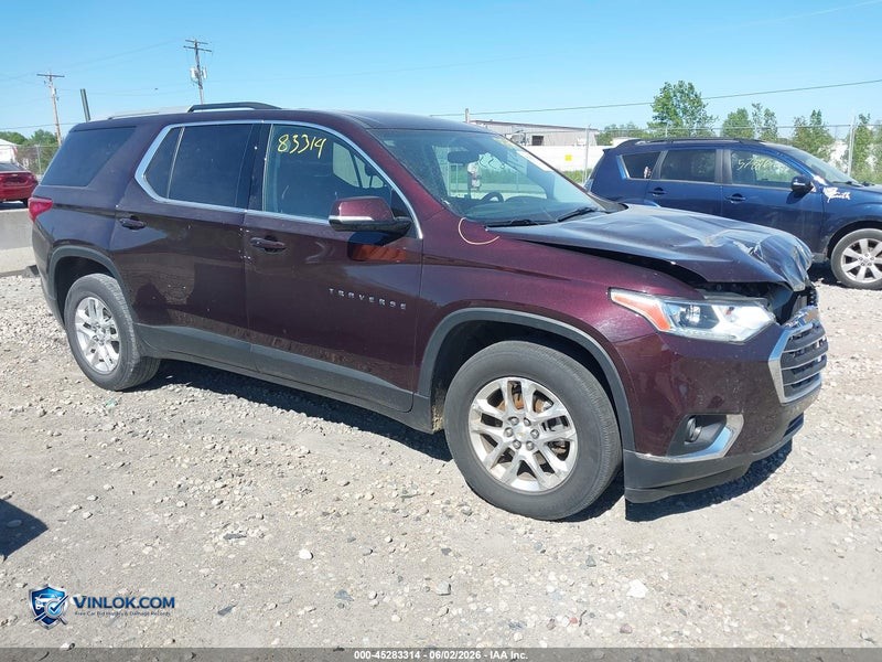 2018 CHEVROLET TRAVERSE 1LT – Lot 45283314 auction photo