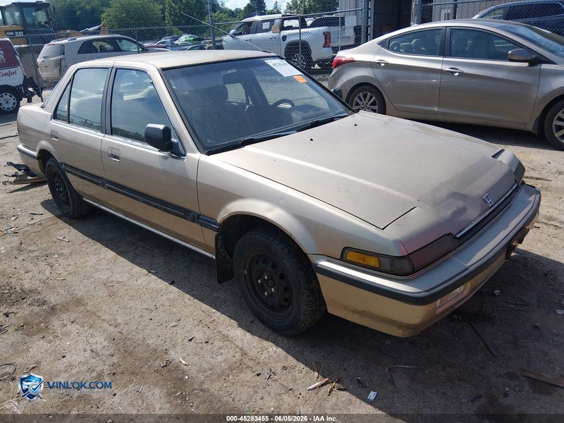 1989 HONDA ACCORD LX – Lot 45283455 auction photo