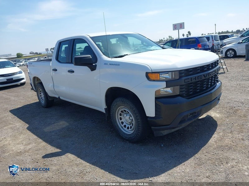 2020 CHEVROLET SILVERADO 1500 4WD  STANDARD BED WT – Lot 45284414 auction photo