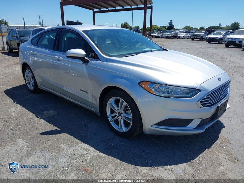 2018 FORD FUSION HYBRID S – Lot 45284594 auction photo