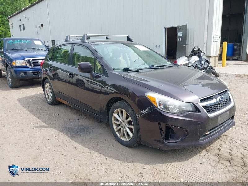 2013 SUBARU IMPREZA 2.0I PREMIUM – Lot 45284611 auction photo