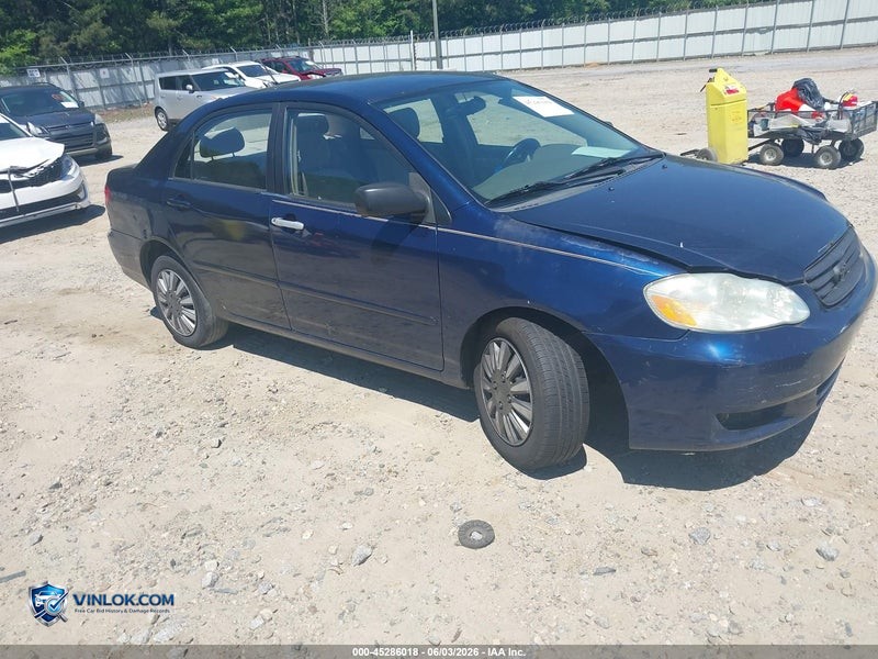 2003 TOYOTA COROLLA LE – Lot 45286018 auction photo
