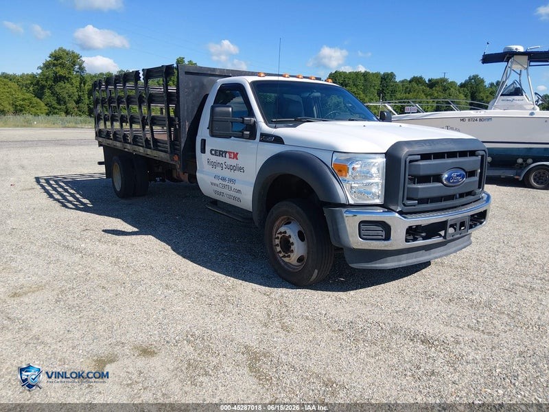 2016 FORD F-550 CHASSIS XL – Lot 45287018 auction photo