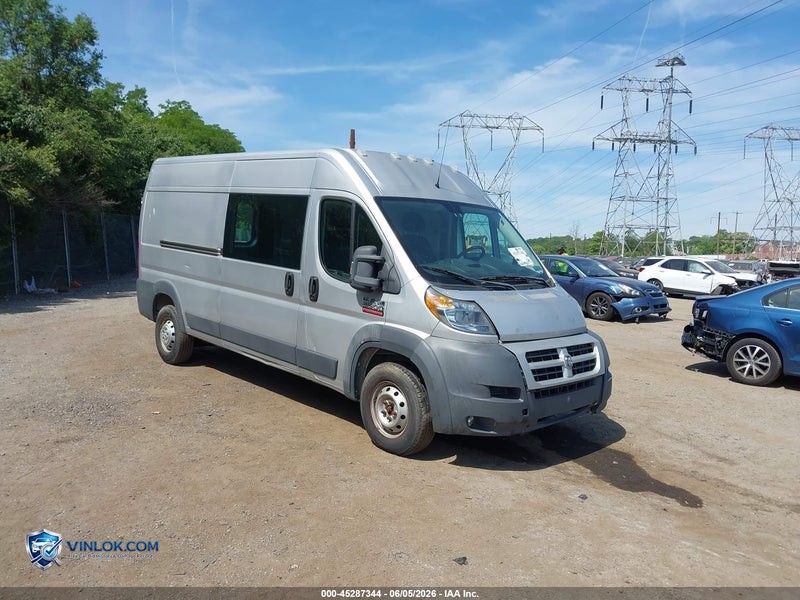 2014 RAM PROMASTER 2500 HIGH ROOF – Lot 45287344 auction photo
