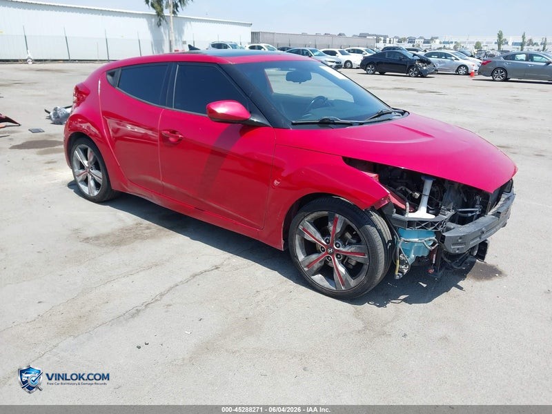 2017 HYUNDAI VELOSTER VALUE EDITION – Lot 45288271 auction photo