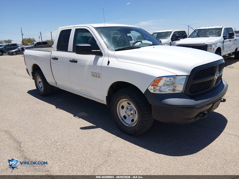 2018 RAM 1500 TRADESMAN  4X4 6'4 BOX – Lot 45288671 auction photo