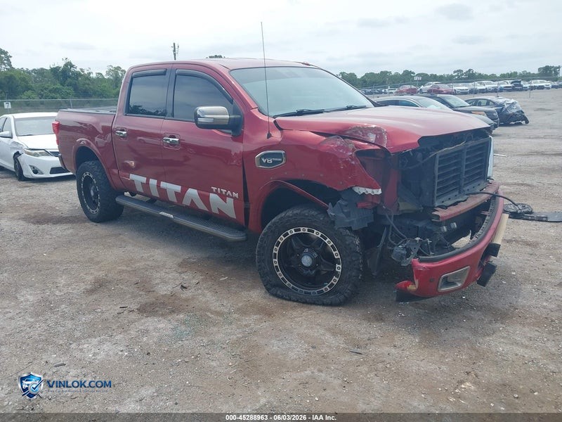 2017 NISSAN TITAN PLATINUM RESERVE/PRO-4X/S/SL/SV – Lot 45288963 auction photo