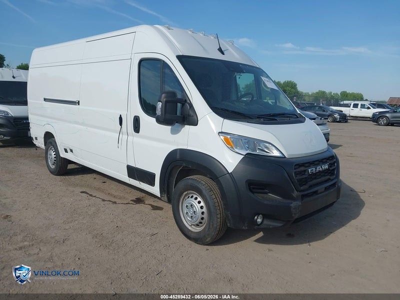 2025 RAM PROMASTER 3500 CARGO VAN TRADESMAN HIGH ROOF 159 WB EXT – Lot 45289432 auction photo