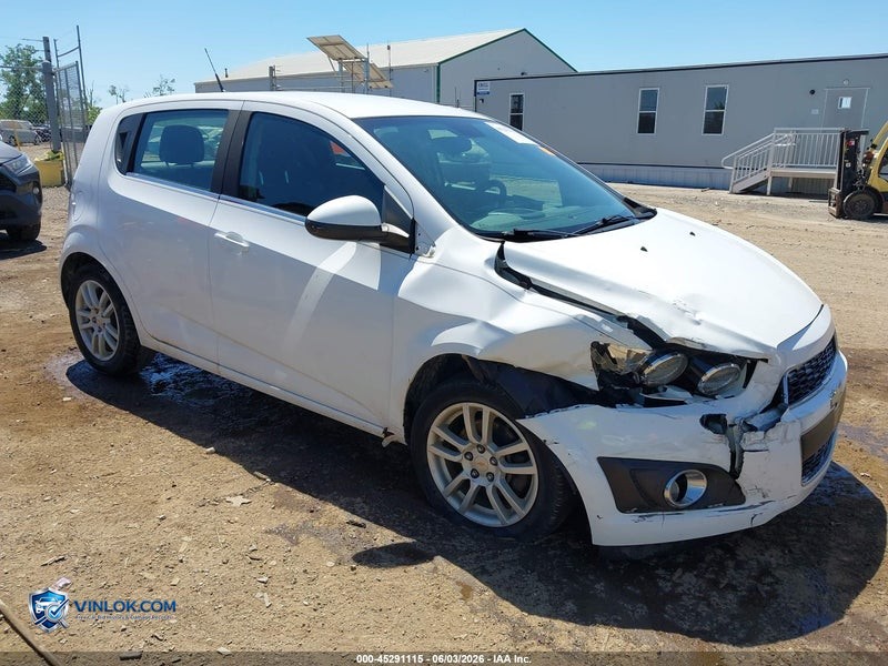 2012 CHEVROLET SONIC 2LT – Lot 45291115 auction photo