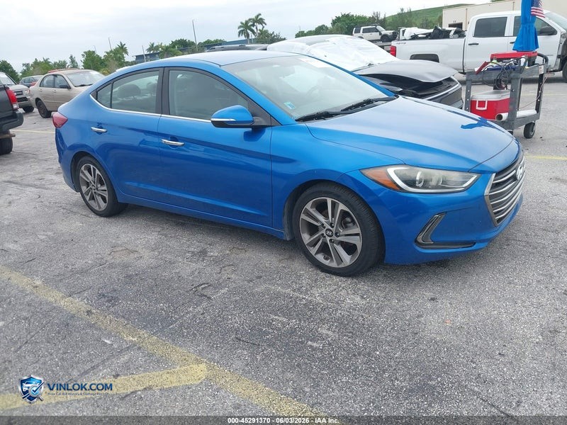 2017 HYUNDAI ELANTRA LIMITED – Lot 45291370 auction photo