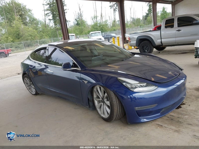 2018 TESLA MODEL 3 LONG RANGE/MID RANGE – Lot 45292974 auction photo