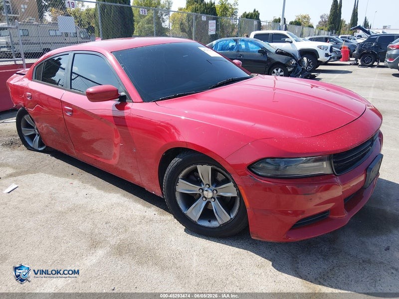 2015 DODGE CHARGER SXT – Lot 45293474 auction photo