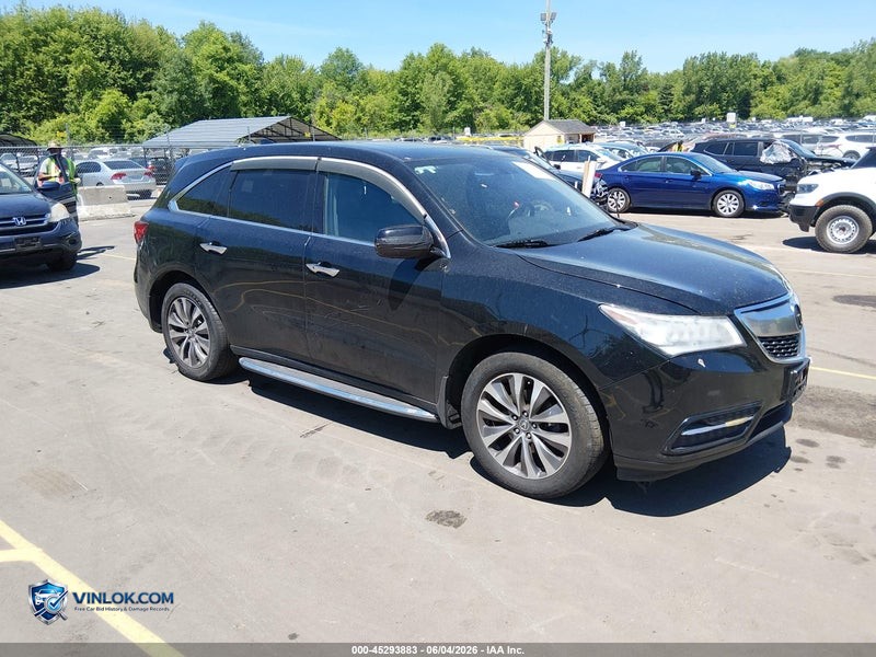 2015 ACURA MDX   – Lot 45293883 auction photo