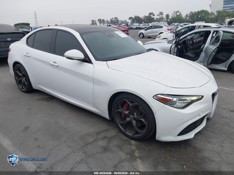 2019 ALFA ROMEO GIULIA TI SPORT RWD – Lot 45294496 auction photo