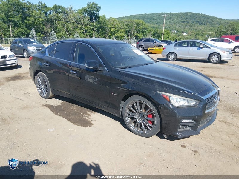2017 INFINITI Q50 3.0T RED SPORT 400 – Lot 45295800 auction photo