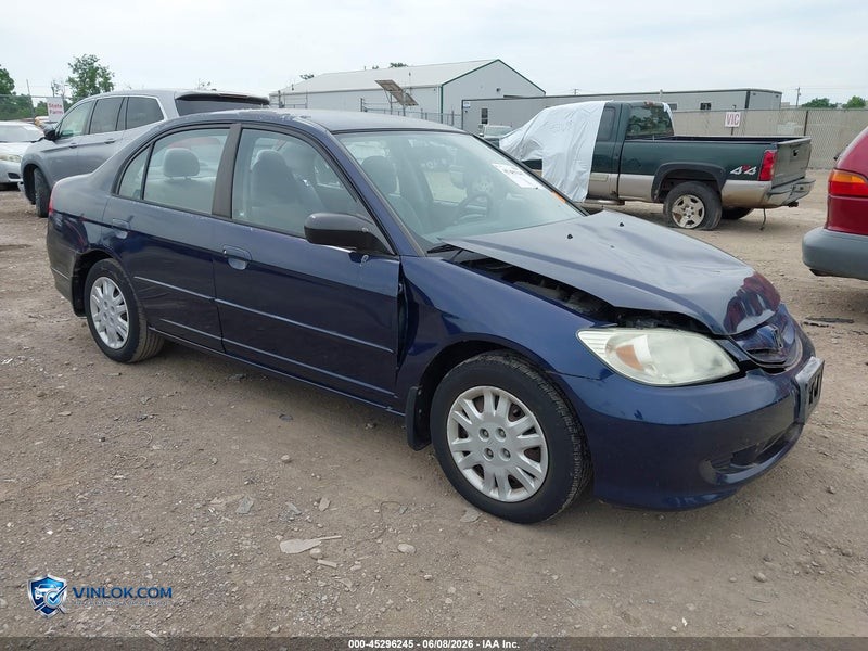 2005 HONDA CIVIC LX – Lot 45296245 auction photo