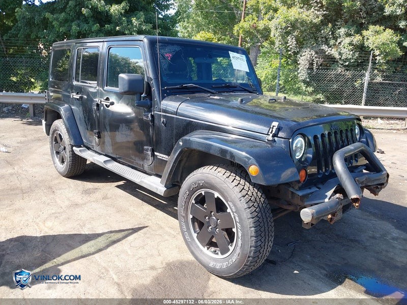 2012 JEEP WRANGLER UNLIMITED SAHARA – Lot 45297132 auction photo