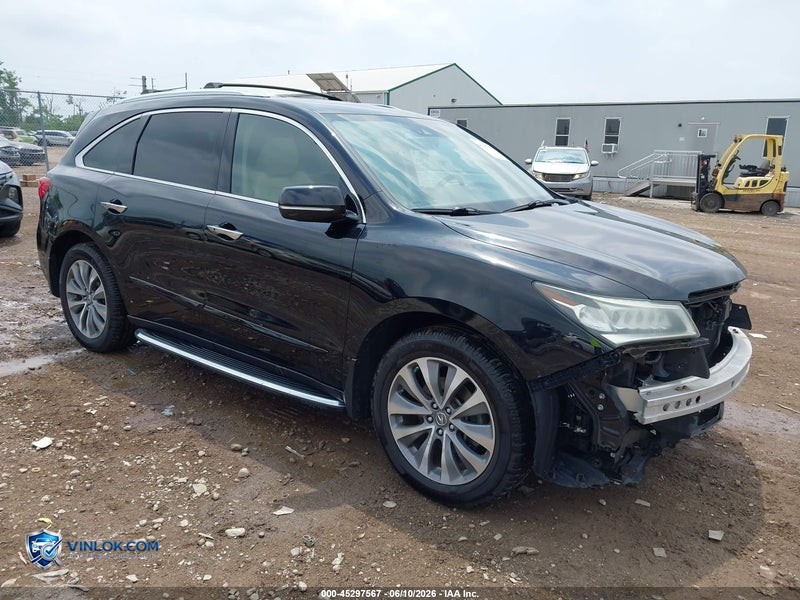 2016 ACURA MDX   – Lot 45297567 auction photo