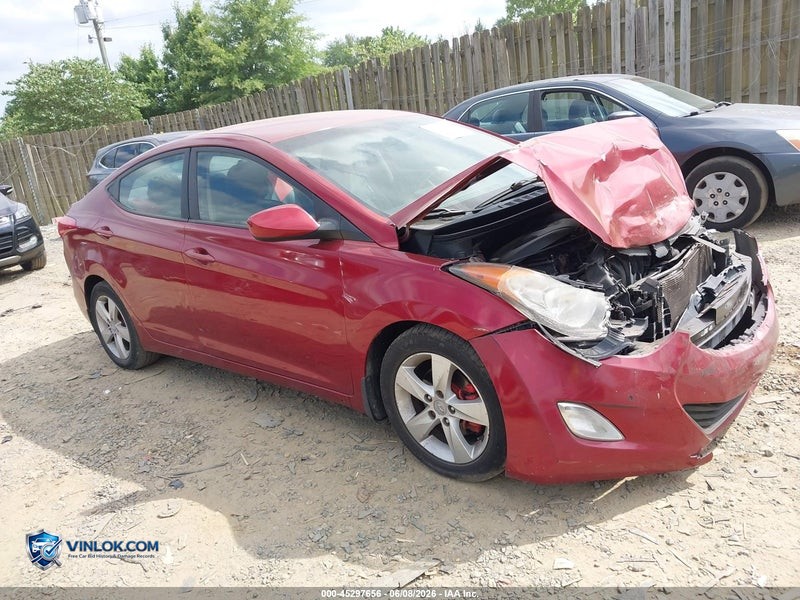 2013 HYUNDAI ELANTRA GLS – Lot 45297656 auction photo