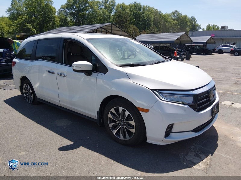 2022 HONDA ODYSSEY EX-L – Lot 45298050 auction photo