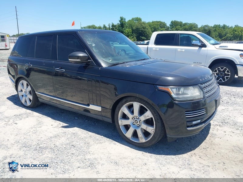 2014 LAND ROVER RANGE ROVER 5.0L V8 SUPERCHARGED AUTOBIOGRAPHY – Lot 45298213 auction photo