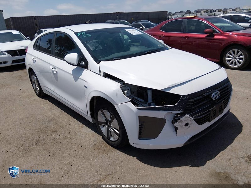 2018 HYUNDAI IONIQ HYBRID BLUE – Lot 45299612 auction photo