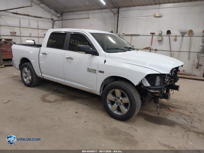 2017 RAM 1500 BIG HORN  4X4 5'7 BOX – Lot 45300517 auction photo