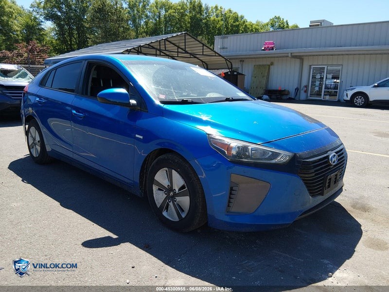 2018 HYUNDAI IONIQ HYBRID BLUE – Lot 45300955 auction photo