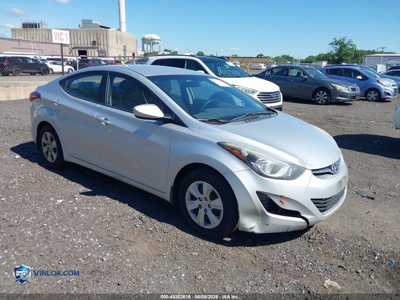 2016 HYUNDAI ELANTRA SE – Lot 45302616 auction photo
