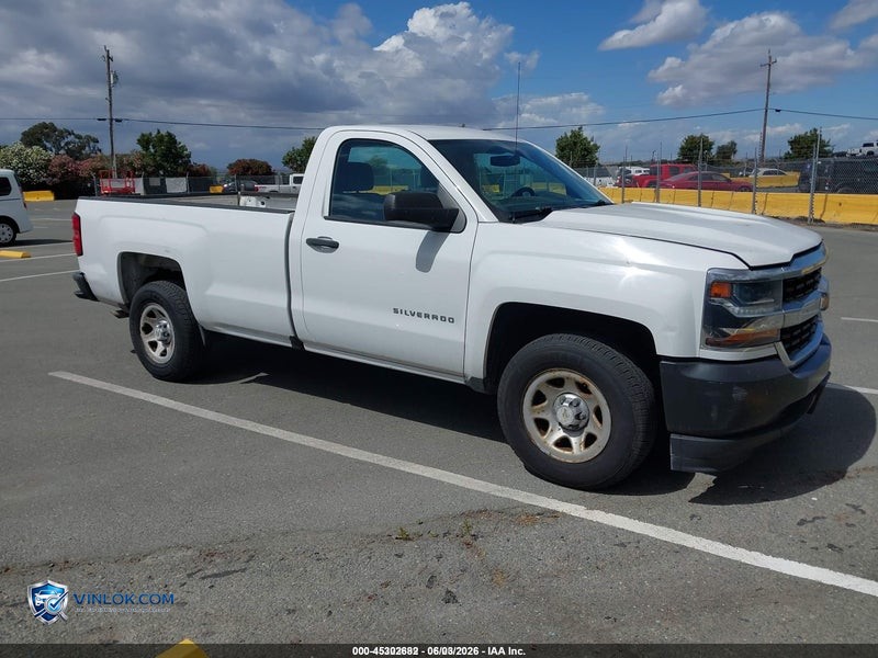 2016 CHEVROLET SILVERADO 1500 WT – Lot 45302682 auction photo